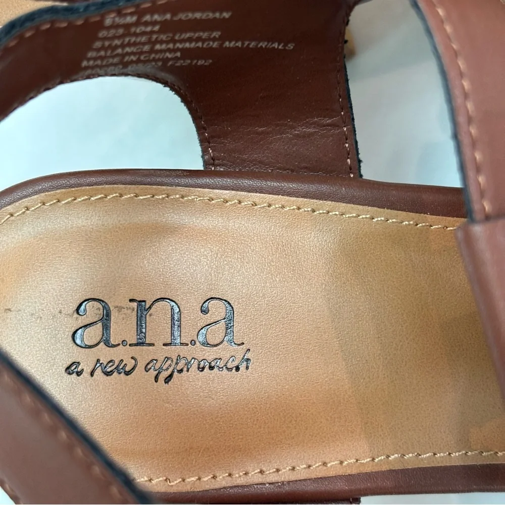 New a.n.a Brown Ana Jordan Fisherman Sandals - Picture 6 of 11